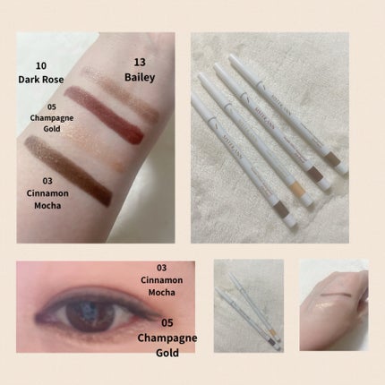 ウォータープルーフペンシルアイライナー/SISTER ANN/ペンシルアイライナーを使ったクチコミ(2枚目)