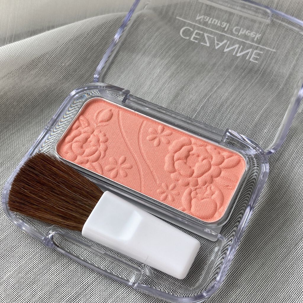 ナチュラル チークN/CEZANNE/パウダーチークを使ったクチコミ(4枚目)