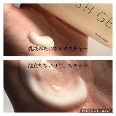 モイストウォッシュゲル しっとり モイストウォッシュゲル120mL【旧】/マナラ/その他洗顔料を使ったクチコミ（3枚目）