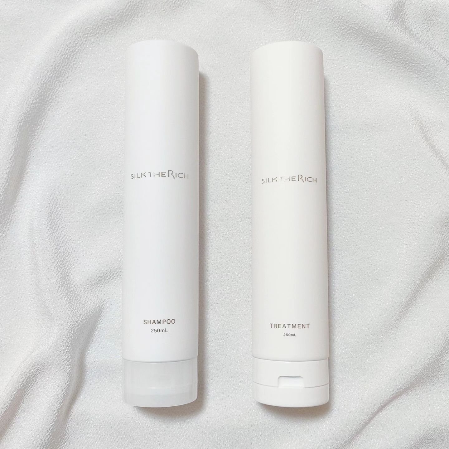 SILK THE RICH モイスト&リペア シャンプー・トリートメント/SILK THE RICH/市販シャンプーを使ったクチコミ（1枚目）