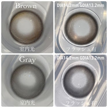 OLOLA ブラーリングのクチコミ「OLOLA
ブラーリング ブラウン / グレー
DIA14.2mm GDIA13.2mm

韓.....」（2枚目）