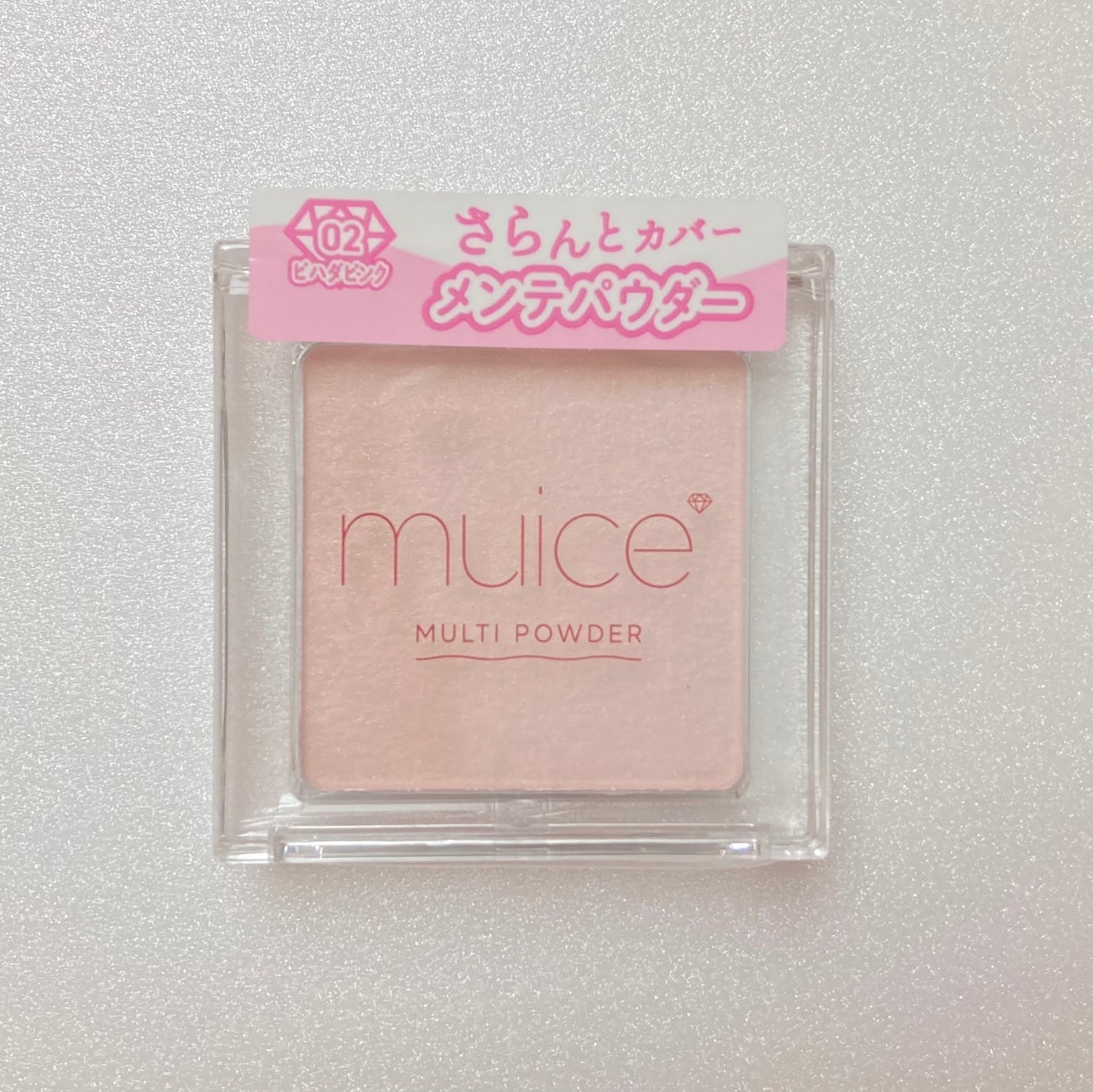 スポットメンテパウダー/muice/プレストパウダーを使ったクチコミ(1枚目)