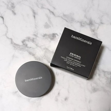 オリジナル ピュア セラム カバーアップ クッション/bareMinerals/クッションファンデーションを使ったクチコミ(1枚目)