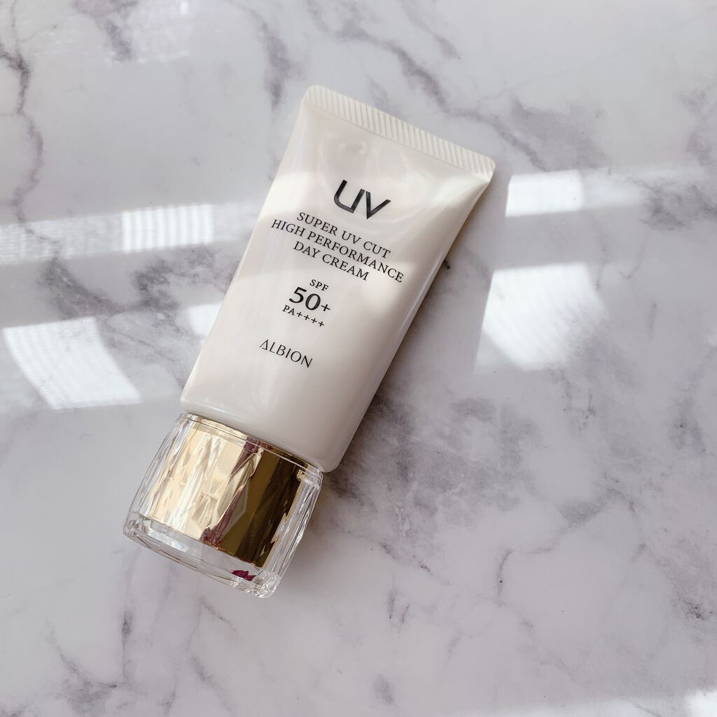 ALBION ハイパフォーマンス デイクリームのクチコミ「リニューアル前のも使い、リニューアル後のこちらも何度か店頭でサンプルをいただきました。
やっぱ.....」（1枚目）