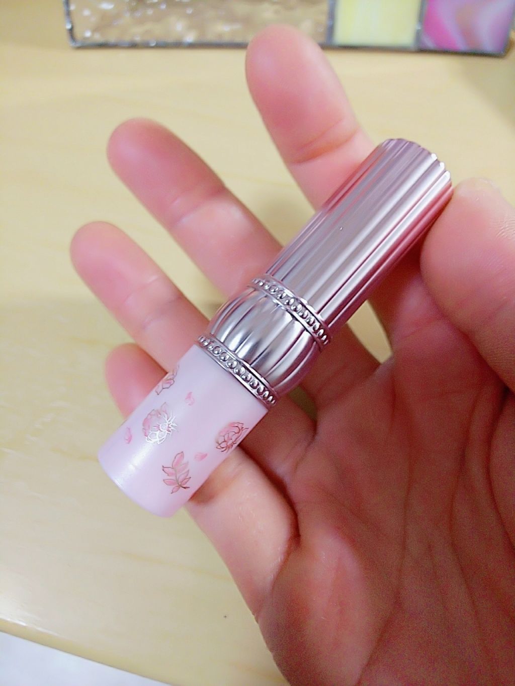 RH リップカラートリートメント フェミニンピンク/フォーチュン/リップケアを使ったクチコミ（3枚目）