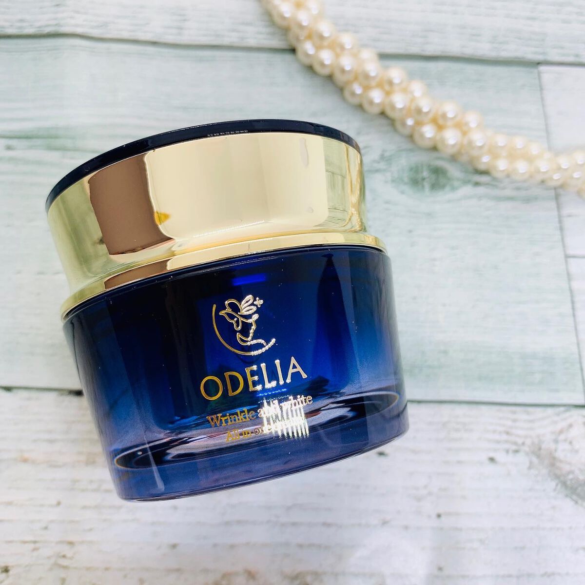 リンクル&ホワイト オールインワンクリーム/ODELIA/オールインワン化粧品を使ったクチコミ(1枚目)