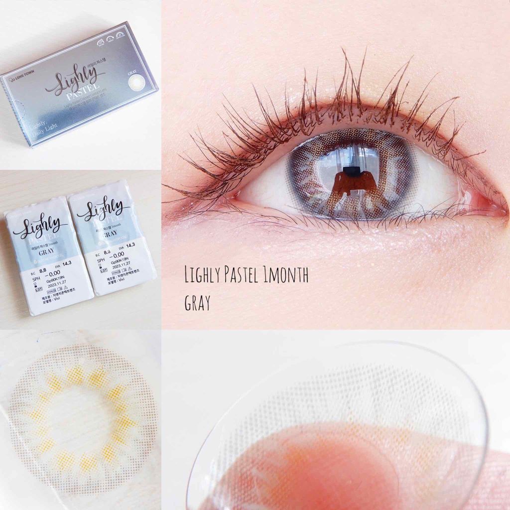 Lighly Pastel/THEPIEL/カラーコンタクトレンズを使ったクチコミ（2枚目）