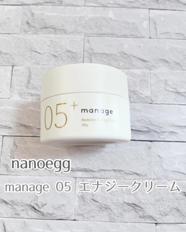 manage manage 05+ エナジークリーム のクチコミ「✼••┈┈┈┈┈┈┈┈┈┈┈┈┈┈┈┈••✼

nanoegg
manage 05 エナジーク.....」（1枚目）