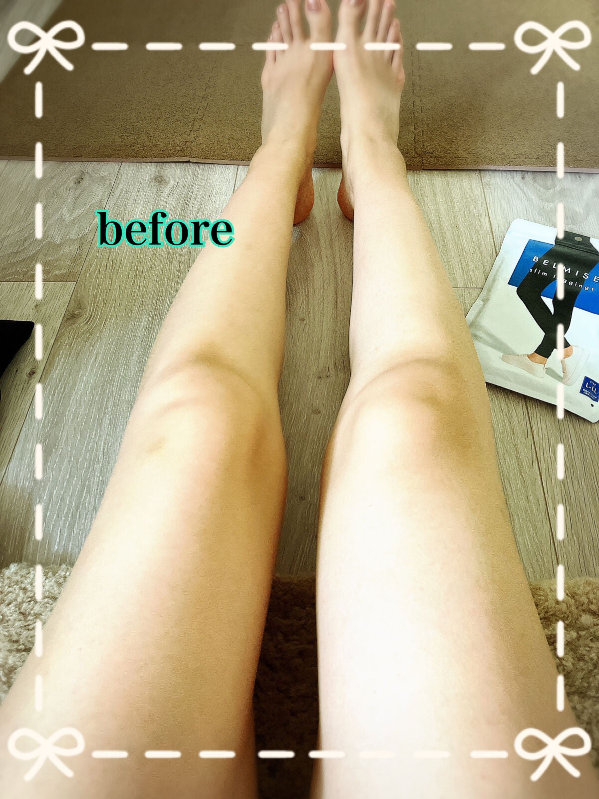 ベルミススリムレギンス/BELMISE/着圧ソックス・レギンスを使ったクチコミ(3枚目)