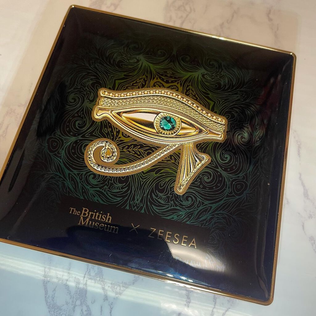 大英博物館 エジプトシリーズ アイシャドウパレット/ZEESEA/アイシャドウパレットを使ったクチコミ(3枚目)