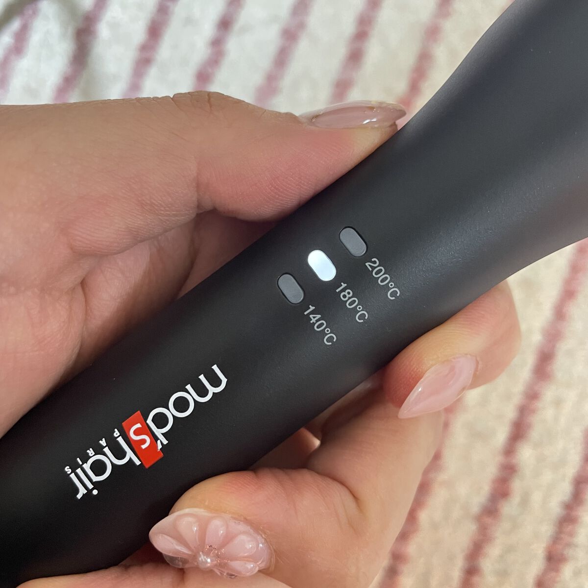 mod's hair アドバンススマート　イージー・カール25mm　MHI-2584のクチコミ「･:*はさむだけ！簡単ヘアアイロン･:*


#mod's hair
#アドバンススマートイー.....」（3枚目）