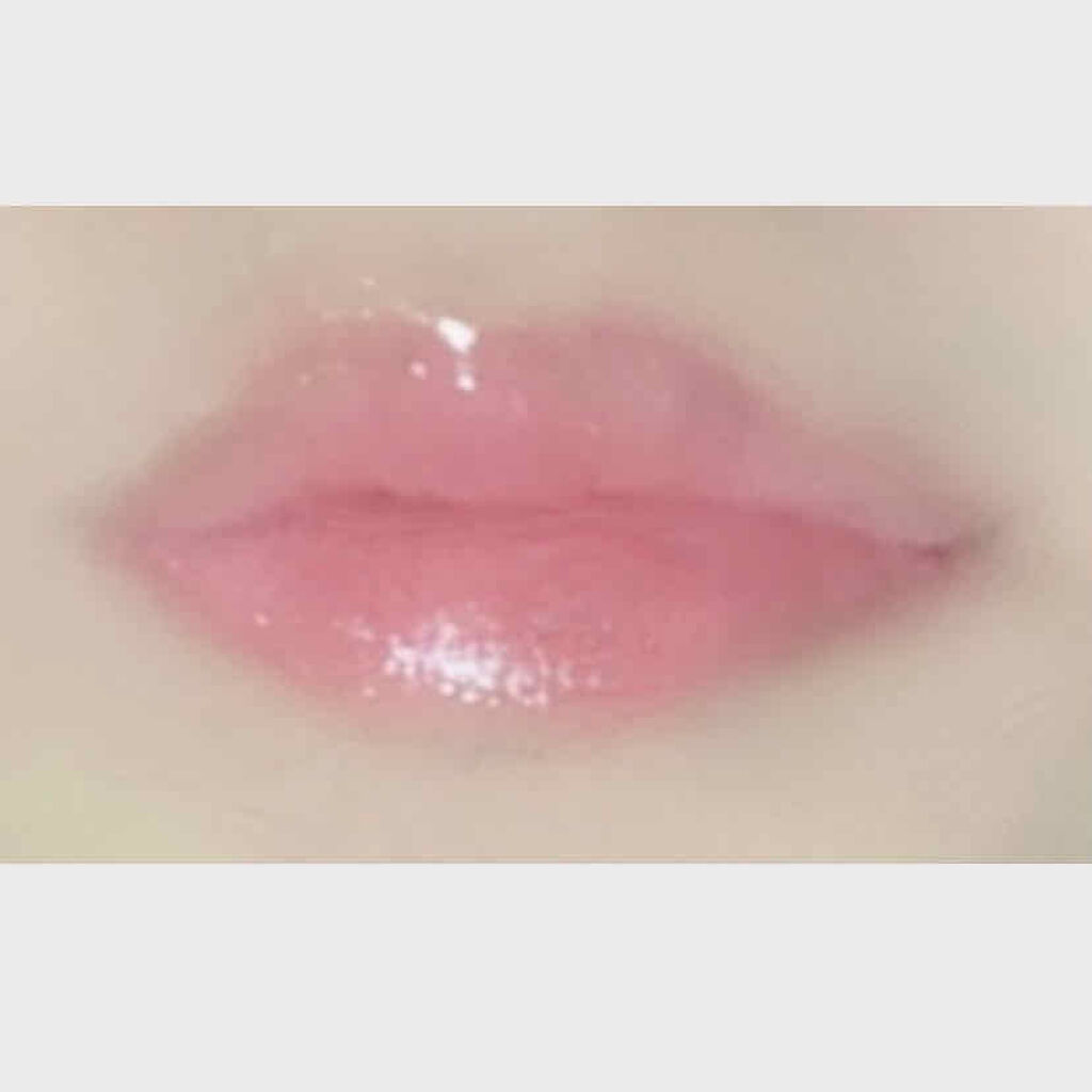 ラスティンググロスリップ/CEZANNE/口紅を使ったクチコミ（2枚目）