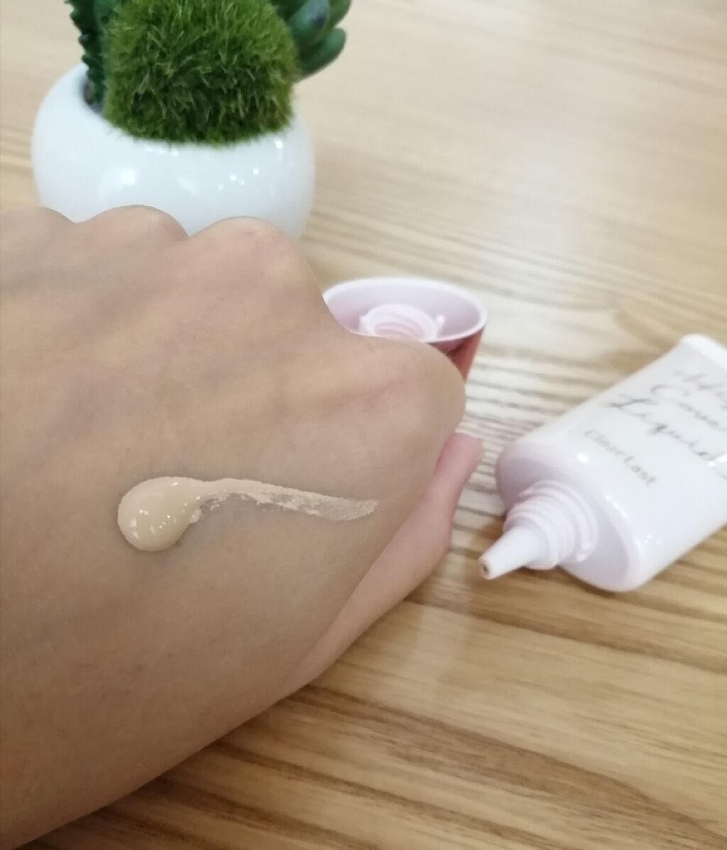 ハイカバーリキッド /クリアラスト/BBクリームを使ったクチコミ(4枚目)