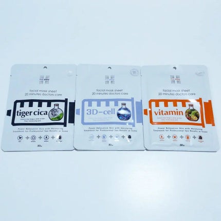 the  shiny   faciaI mask sheet 20 minutes doctors care   /The Shiny/シートマスク・パックを使ったクチコミ(2枚目)