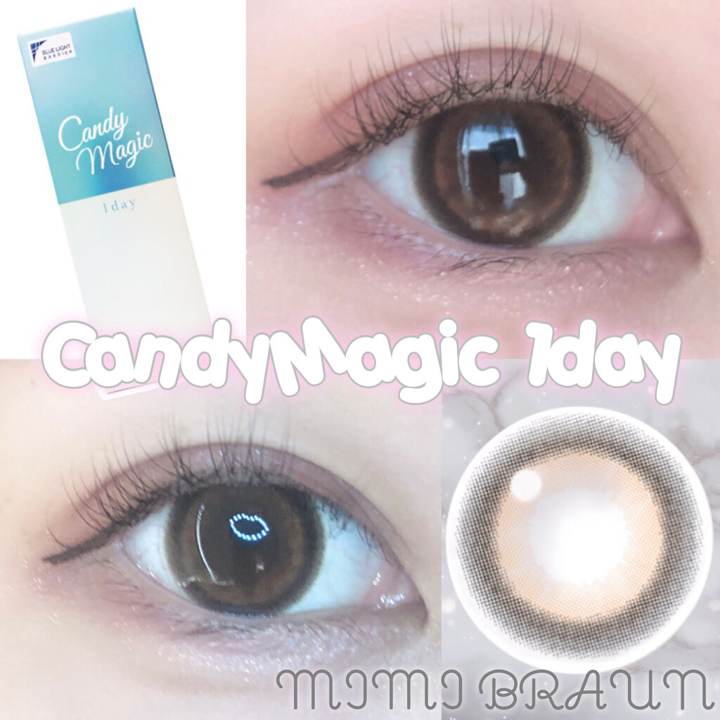 candymagic1day（キャンディーマジックワンデー）/candy magic/ワンデー（１DAY）カラコンを使ったクチコミ（1枚目）