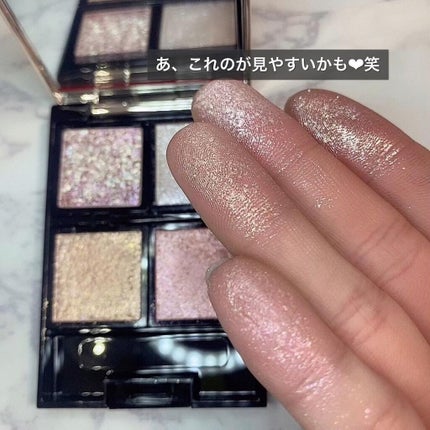 ドラマティックアイカラー (パウダー)/(クリーム)/マキアージュ/アイシャドウパレットを使ったクチコミ(4枚目)