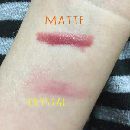 クリスタルデュオ リップスティック/Visée/口紅を使ったクチコミ(2枚目)