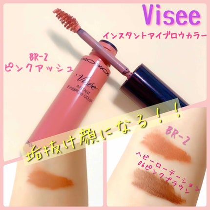 ヴィセ リシェ インスタント アイブロウ カラー/Visée/眉マスカラを使ったクチコミ(1枚目)