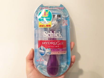 ハイドロシルク ハイドロシルク ホルダー (刃付き) お試し用のクチコミ「.
ーーーーーーーーーー
シック ハイドロシルク
ホルダー
ーーーーーーーーーー
.
.....」(3枚目)