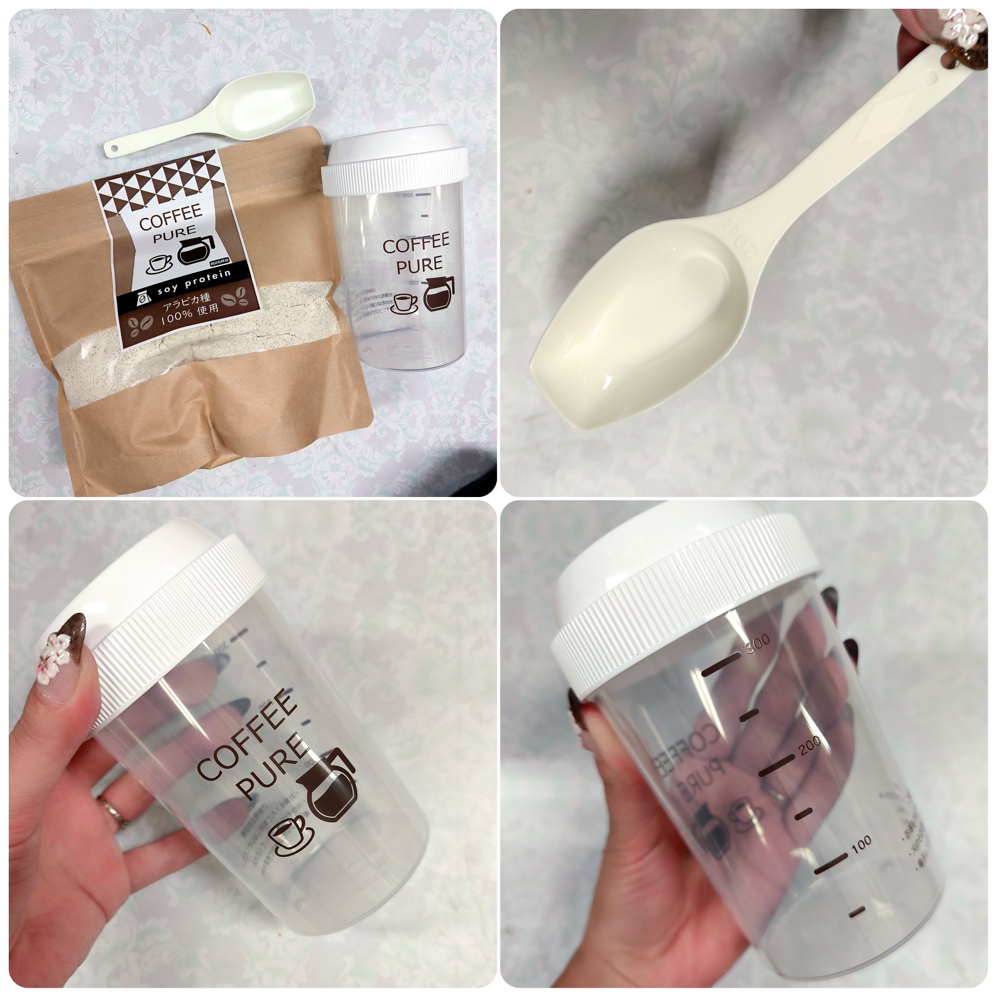 COFFEE PURE（ソイプロテイン）/ピュアパートナー/ソイプロテインを使ったクチコミ（2枚目）