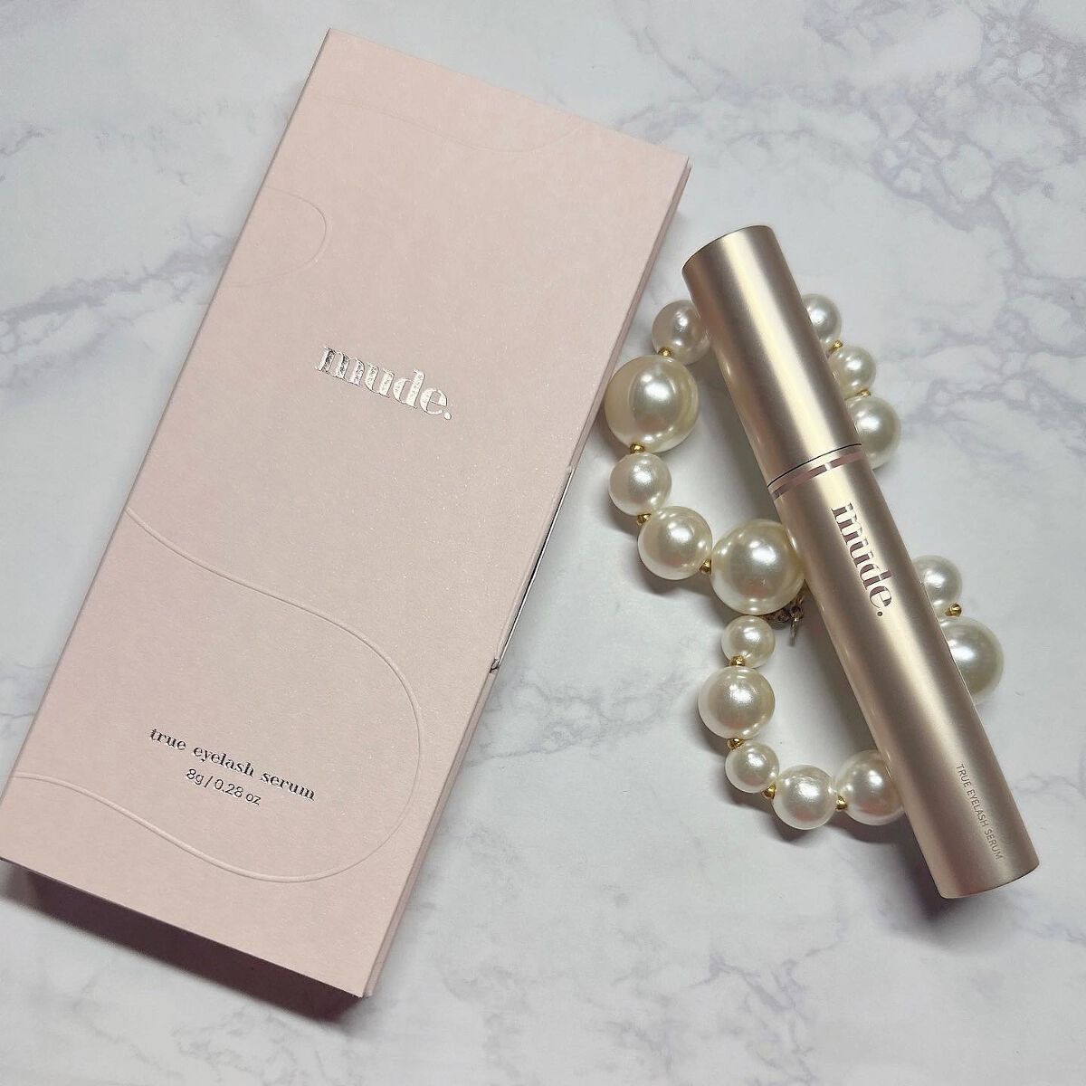 トゥルーアイラッシュセラム/mude/まつげ美容液を使ったクチコミ(2枚目)