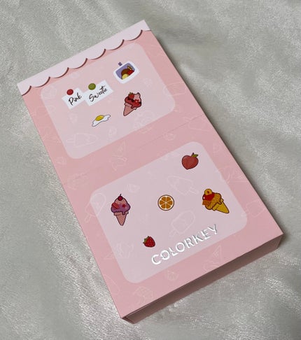 コールドスイーツ リップティント MINIリップボックス/COLORKEY/リップグロスを使ったクチコミ(2枚目)