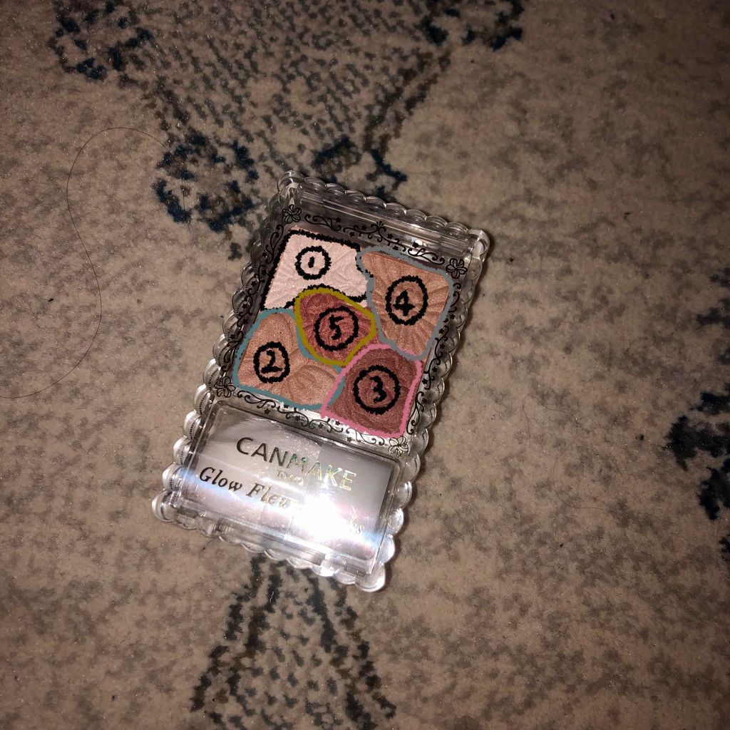 グロウフルールチークス/キャンメイク/パウダーチークを使ったクチコミ（2枚目）