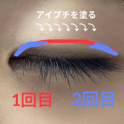 アイトーク/アイトーク/二重まぶた用アイテムを使ったクチコミ(2枚目)