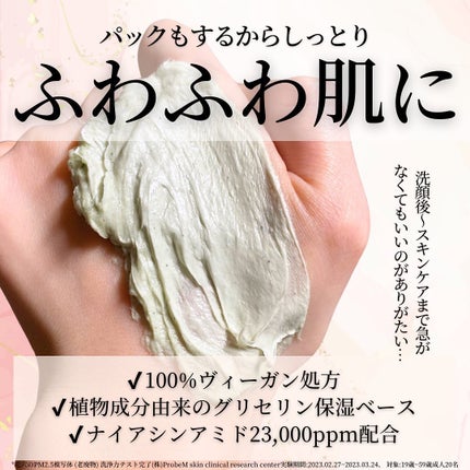 ホイップドヴィーガンパッククレンザーディスカバリーキット/WHIPPED/スキンケアキットを使ったクチコミ(4枚目)