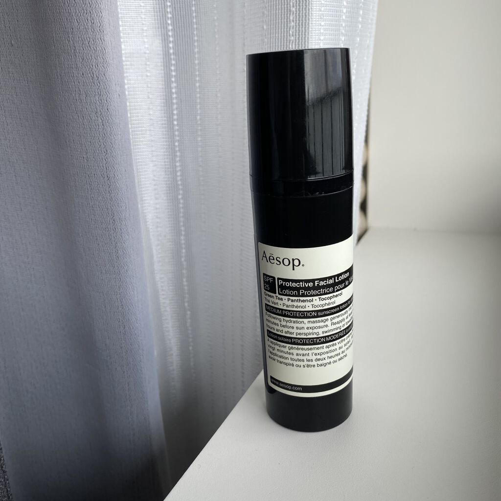 プロテクティブフェイシャルローション　spf25/Aesop/乳液を使ったクチコミ（1枚目）