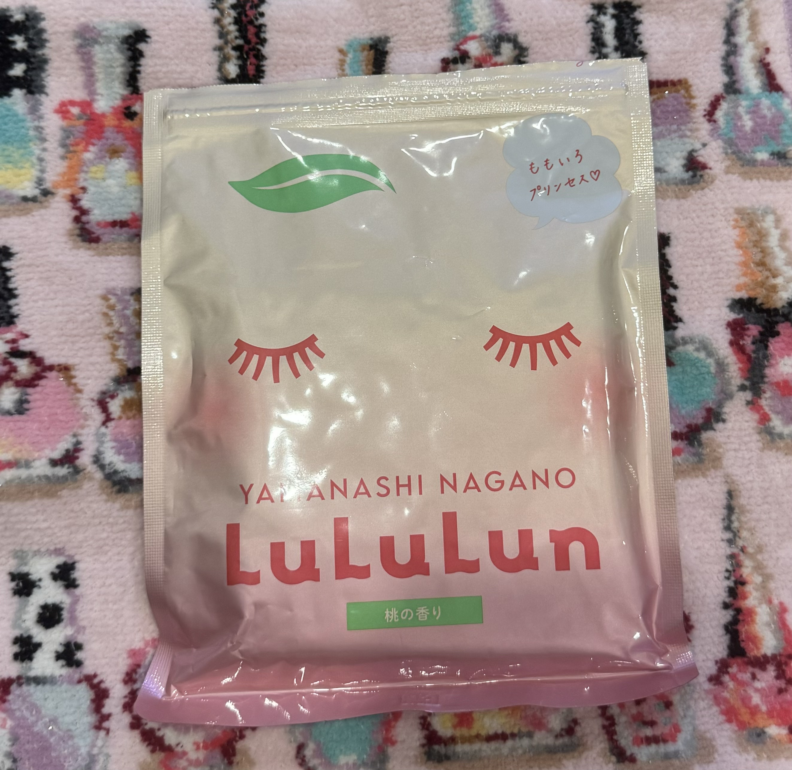 山梨・長野ルルルン（桃の香り）/ルルルン/シートマスク・パックを使ったクチコミ（1枚目）
