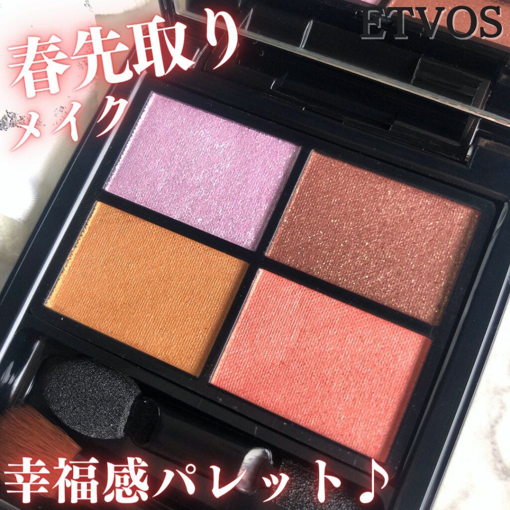 ミネラルクラッシィシャドー/エトヴォス/アイシャドウパレットを使ったクチコミ(1枚目)