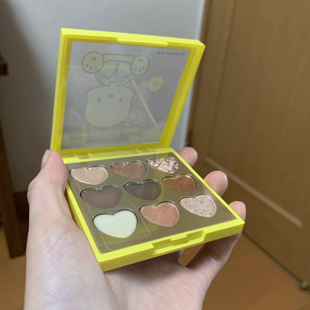 アイシャドウパレット ポチャッコ/IT'S DEMO/アイシャドウパレットを使ったクチコミ(2枚目)