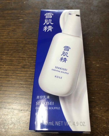 雪肌精 エッセンシャル スフレのクチコミ「KOSEの雪肌精の エッセンシャル スフレ  です♪

140ml  3800円   

こち.....」（1枚目）