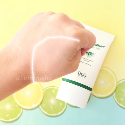 レッドブレミッシュスージングアップサン/Dr.G/日焼け止めクリームを使ったクチコミ(3枚目)