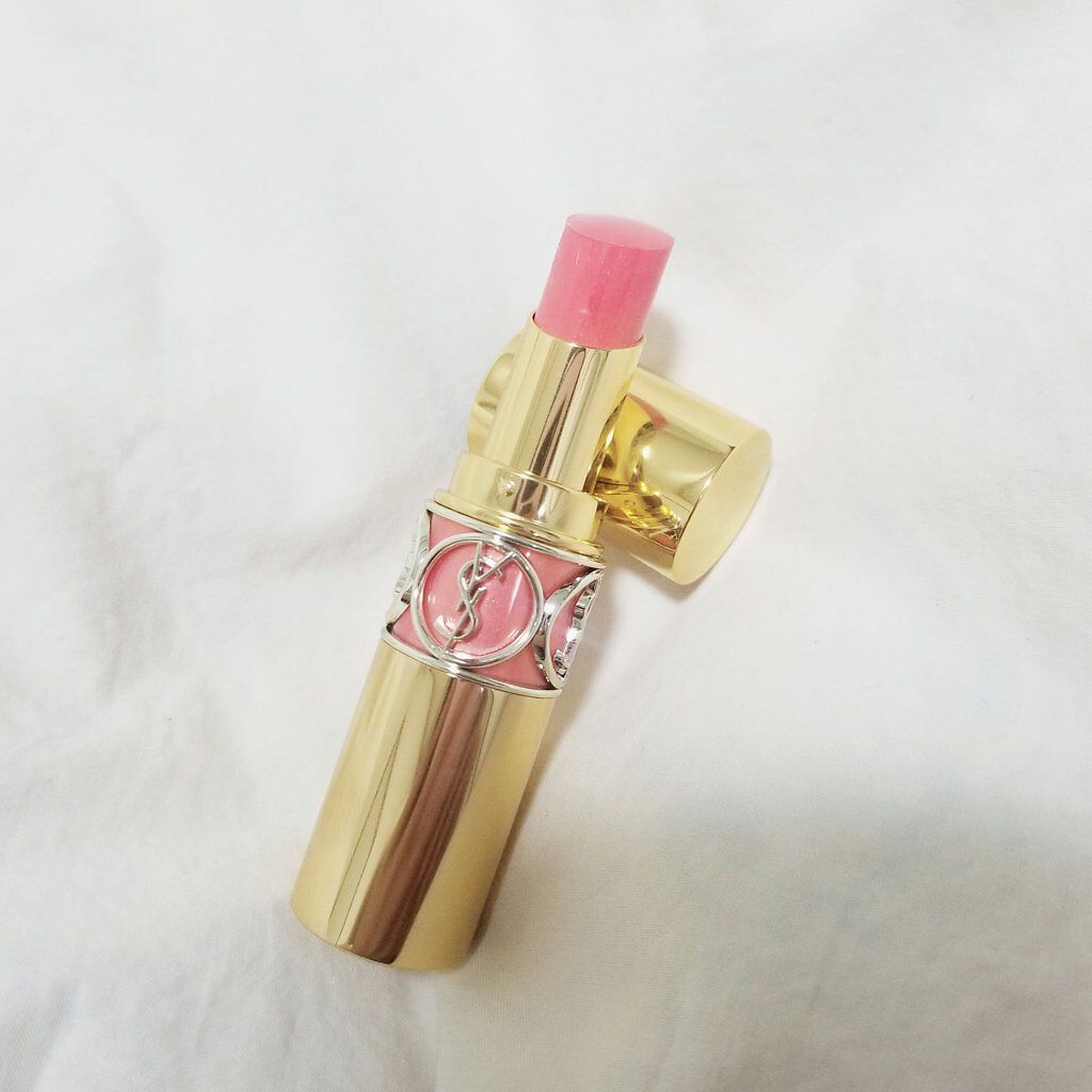 ルージュ ヴォリュプテ シャイン/YVES SAINT LAURENT BEAUTE/口紅を使ったクチコミ(2枚目)