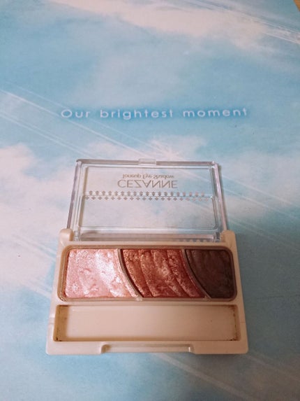 トーンアップアイシャドウ/CEZANNE/アイシャドウパレットを使ったクチコミ(2枚目)