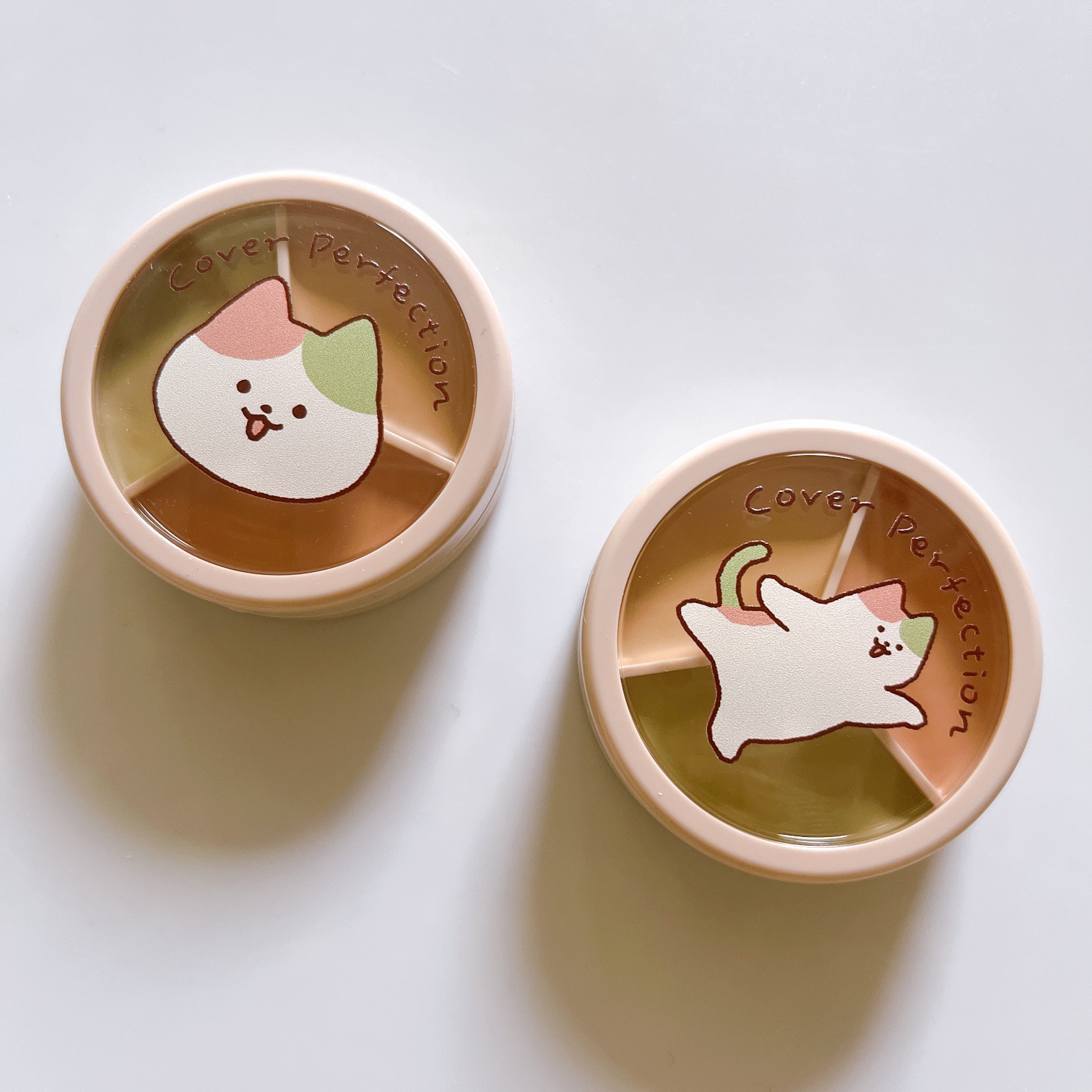 the SAEM カバーパーフェクション トリプル ポット コンシーラーのクチコミ「powderroom様の体験団
に当選してお試しさせていただきました。

the seam ザ.....」（3枚目）