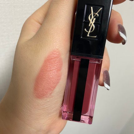 ルージュ ピュールクチュール ヴェルニ ウォーターステイン/YVES SAINT LAURENT BEAUTE/口紅を使ったクチコミ(2枚目)