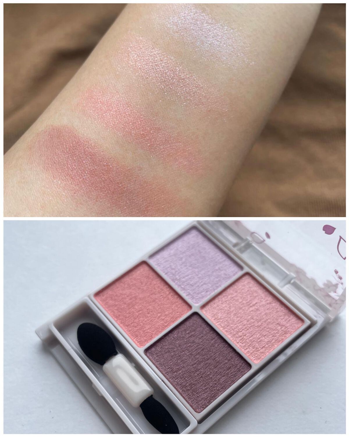 シルキースフレアイズ/キャンメイク/アイシャドウパレットを使ったクチコミ(2枚目)