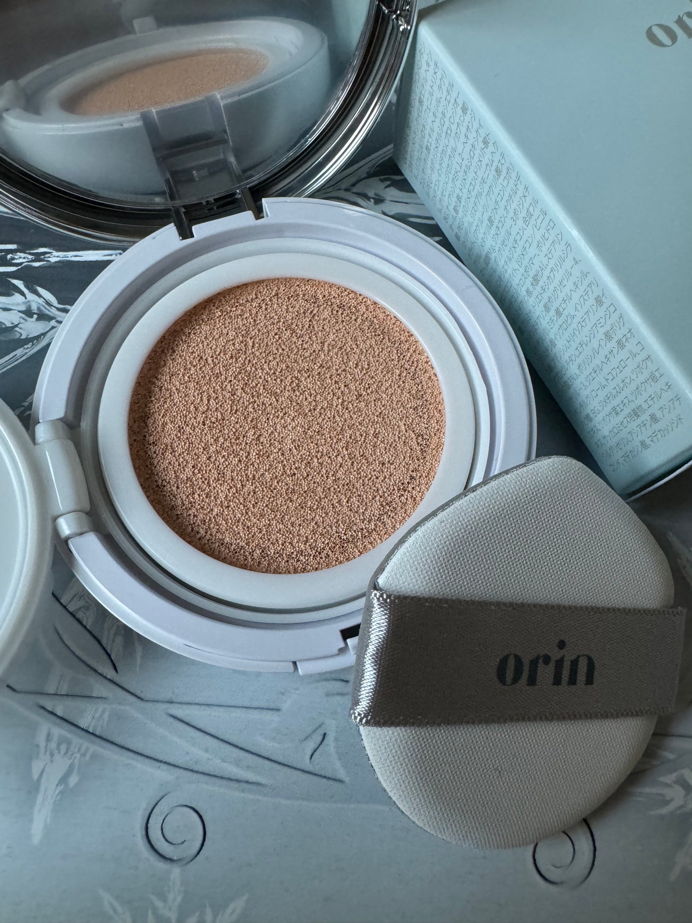 Glow High Cover Cushion/orin/クッションファンデーションを使ったクチコミ(3枚目)