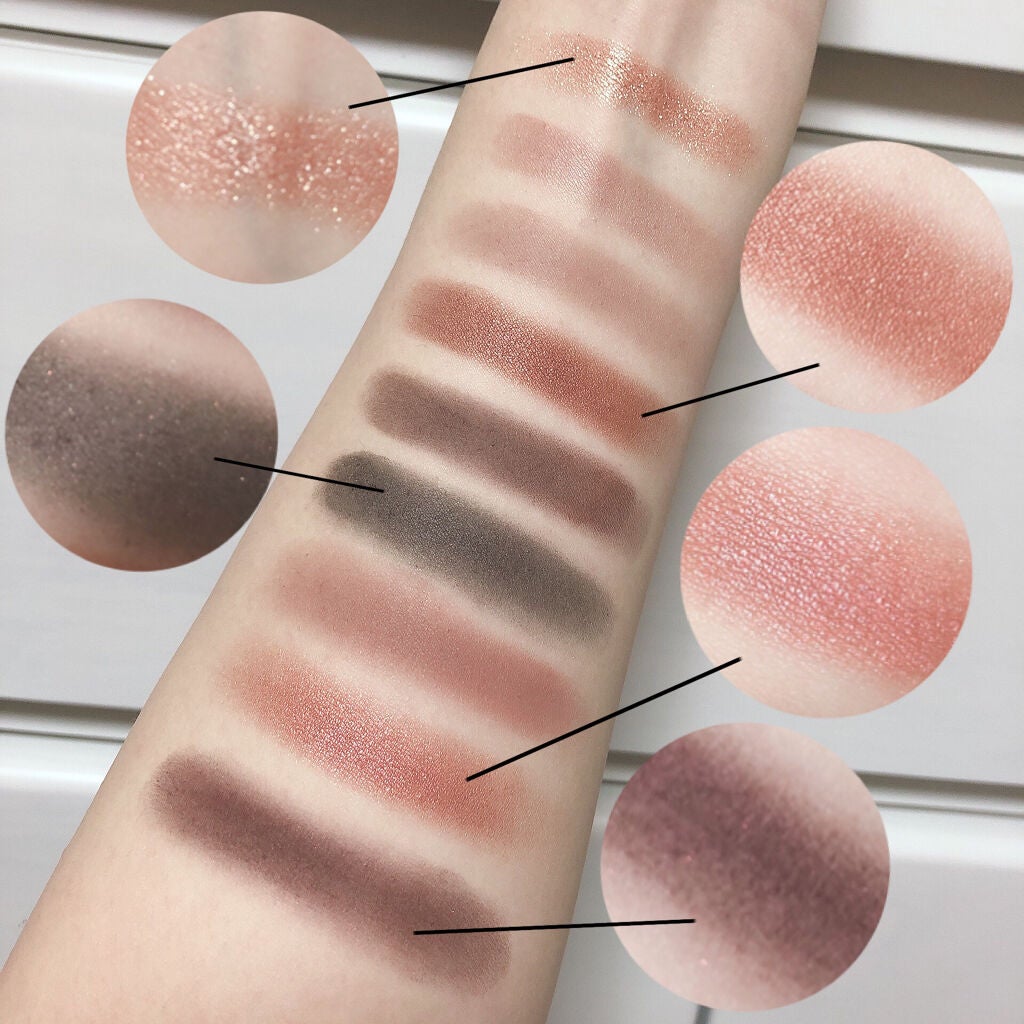 スモール アイシャドウ×9/M・A・C/アイシャドウパレットを使ったクチコミ(4枚目)