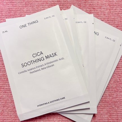 CICAスージングマスク/ONE THING/シートマスク・パックを使ったクチコミ(2枚目)