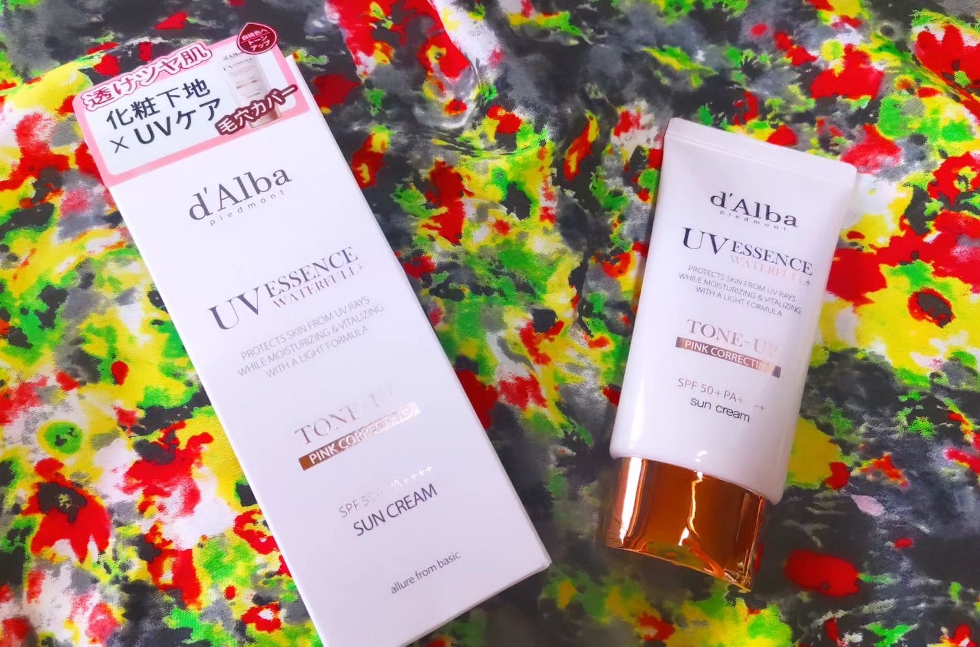 ウォータフルトーンアップサンクリーム/ダルバ/日焼け止めクリームを使ったクチコミ(1枚目)