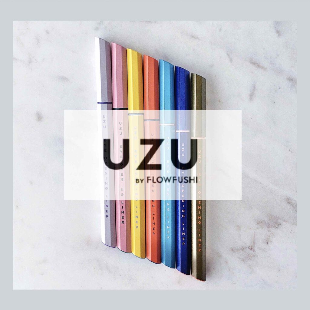 EYE OPENING LINER/UZU BY FLOWFUSHI/リキッドアイライナーを使ったクチコミ(2枚目)