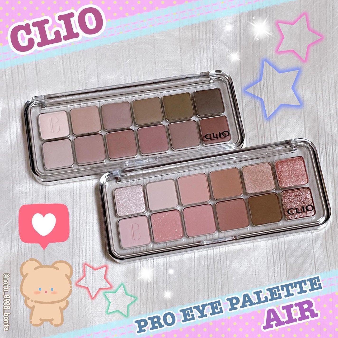 プロ アイ パレット エアー/CLIO/アイシャドウパレットを使ったクチコミ(1枚目)