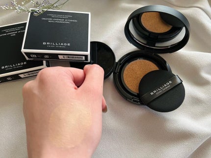 クリエイターズ ロングウェア UV クッション/ブリリアージュ/クッションファンデーションを使ったクチコミ(3枚目)