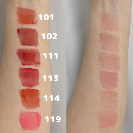 フルーティーグラムティント/Laka/リップティントを使ったクチコミ(3枚目)