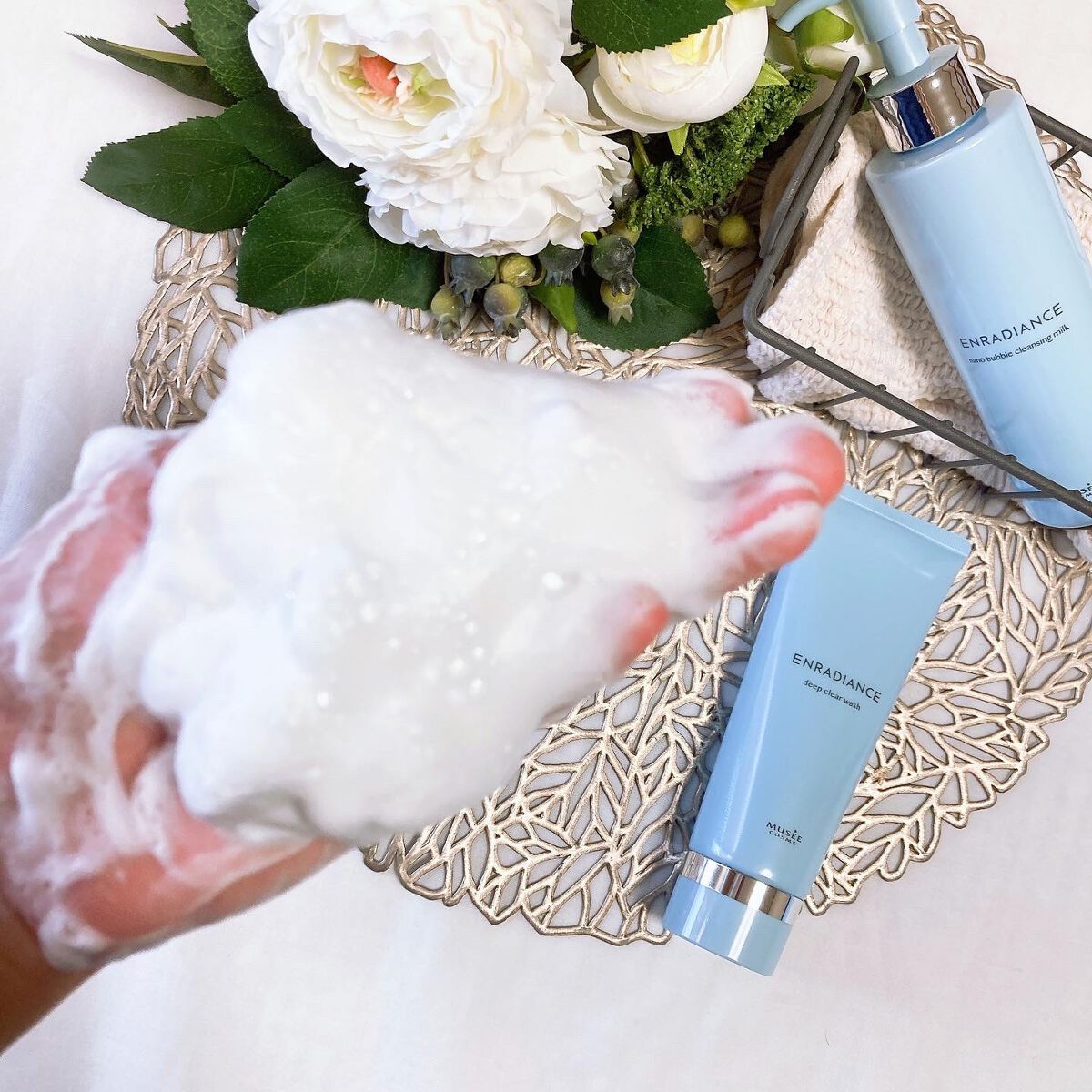 ミュゼコスメクレンジングミルク・ディープクリアウオッシュセット