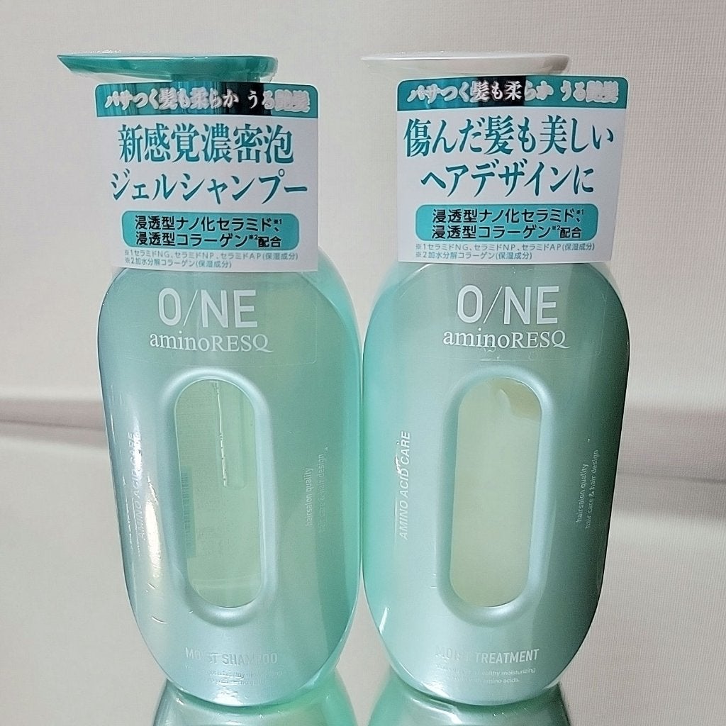 ワン アミノレスキューモイストシャンプー/トリートメント/アミノレスキュー/市販シャンプーを使ったクチコミ(6枚目)